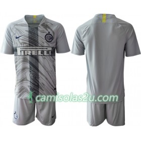 Camisolas de Futebol Inter de Milão Criança Equipamento 3ª 2018/19 Manga Curta